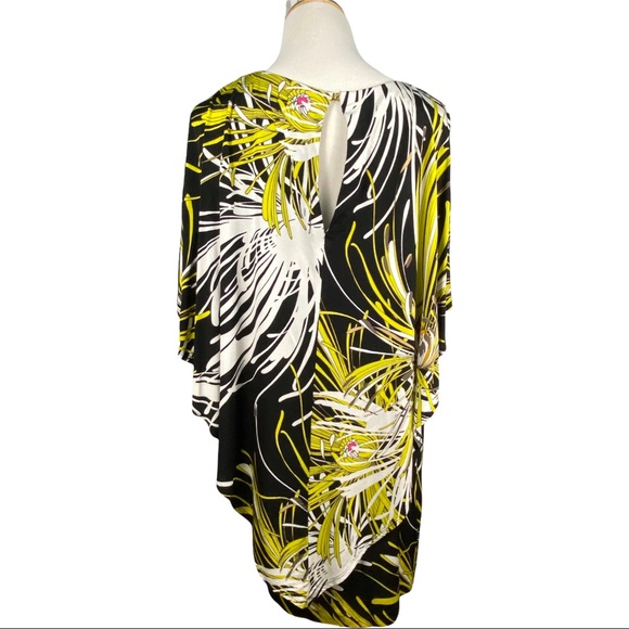 Trina Turk Caftan Shift Dress Floral - Picture 5 of 9